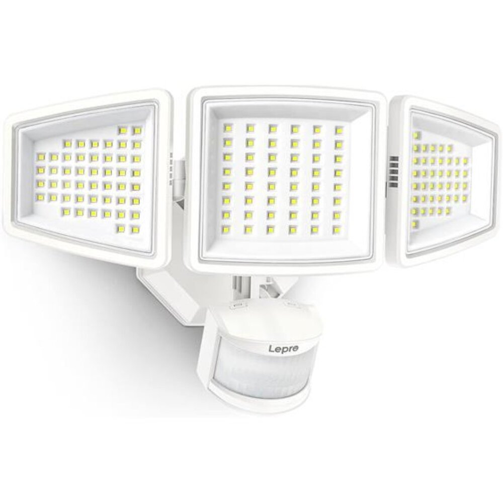 LED Security Lights, Outdoor Motion Sensor Light, Flood Lights with 3 Adjustable